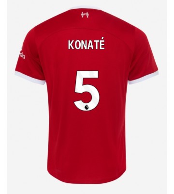 Maillot de foot Liverpool Ibrahima Konate #5 Domicile 2023-24 Manches Courte